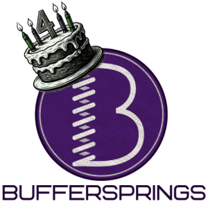 4th Anniversary Badge Round Logo